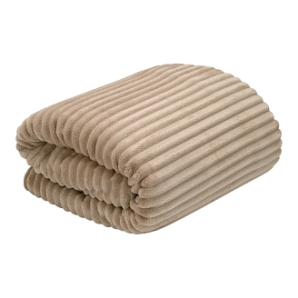 Покрывало Happy Family велсофт волна г/к №79 Песочный