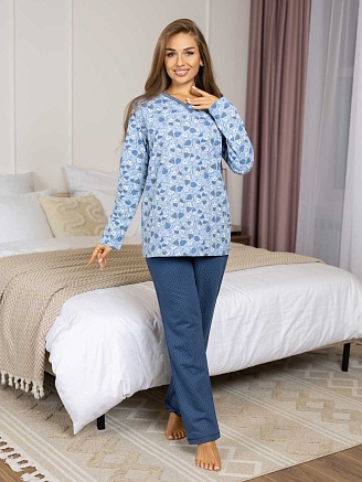 Женская пижама мод.1759/14 / Голубой