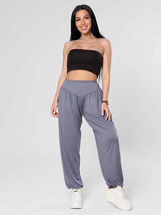 Женские брюки Лердес / серый