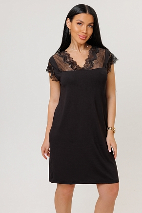 Женская ночная сорочка 2272 / Черный