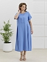 Женское платье Скарлет ПЛ-417 / голубой