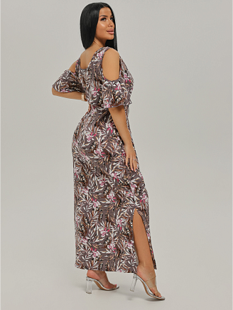 Женское платье Новелла / Кофе