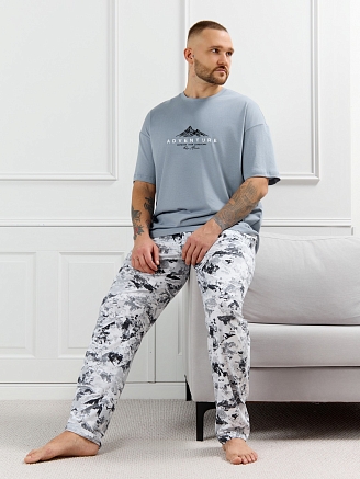 Мужской костюм Олимп-3 КП-163 / серый