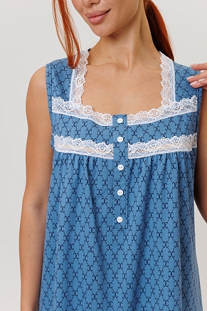 Женская ночная сорочка 2273/1 / Синий