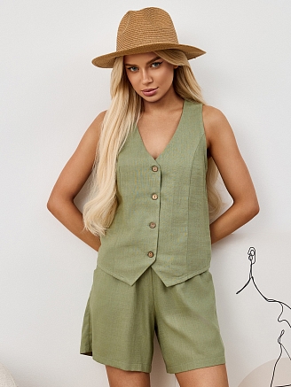 Женские шорты Аманти-2 / зелёный