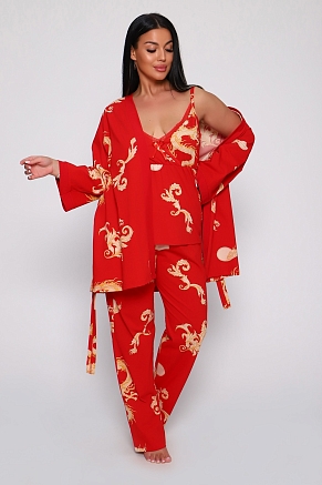 Женский комплект Мемуары 929 / Красный