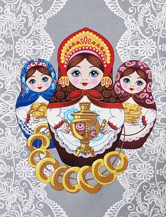 Набор кухонный рогожка / 2 полотенца купон