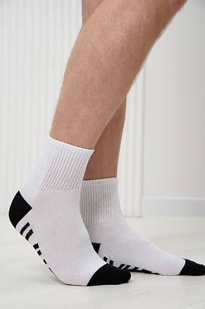 Мужские носки стандарт Женат / белый