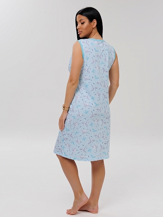 Женская сорочка для беременных Сор-80(К) / Бирюзовый (аист)