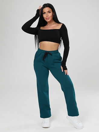 Женские брюки БФ-02 / Петроль