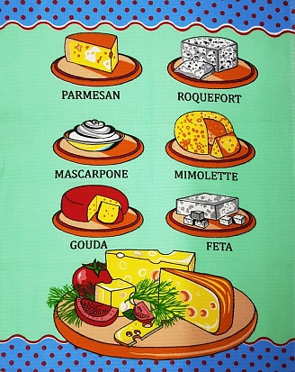 Набор из 3-х вафельных полотенец / Шеф-повар