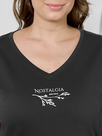 Женская туника Эфир / графитовый