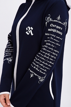 Женская туника 85036 / темно-синий