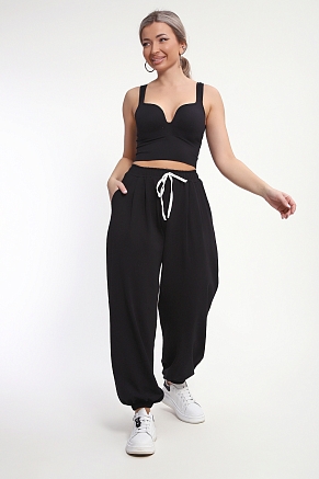 Женские брюки 85039 / черный