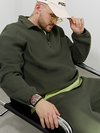 Мужская толстовка Интер-1 / хаки