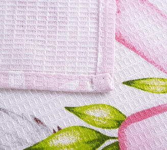 Набор вафельных полотенец 3 шт. / Пасхальное утро 1