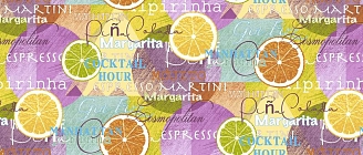 Полотенце банное вафельное №347 / Тропикана