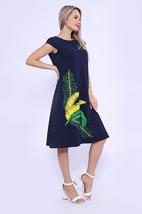 Женское платье 739 / Синий