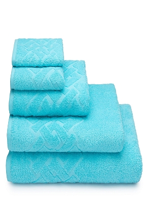 Полотенце махровое Донецкая Мануфактура Baldric / Бирюза