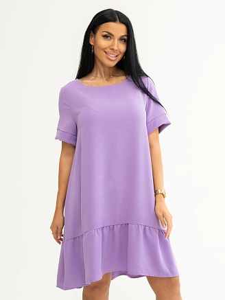 Женское платье мод.1425/10 / Сиреневый