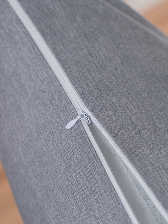 Постельное белье поплин Иваново (без пододеяльника) / Серый