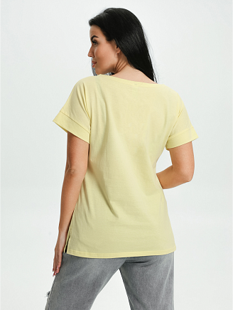 Женская футболка Ариадна / Лимонный