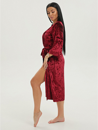 Женский халат Топаз / Бордо