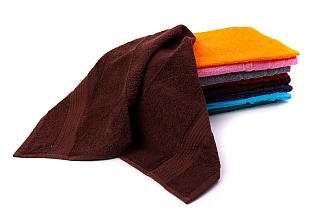 Полотенце махровое г/к Узбекистан 460 гр/м2 / 915-горький шоколад