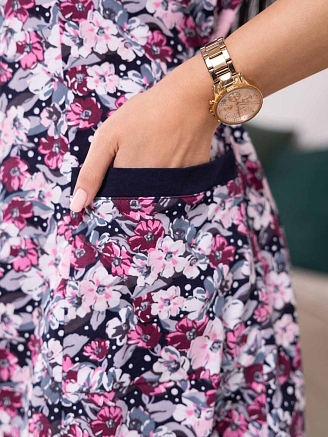 Женский халат мод.2087/1 / Розовый