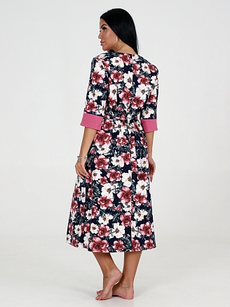 Женский халат ДАМСКИЙ ХК-245 / Шиповник