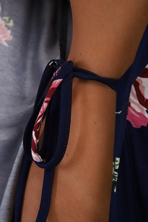 Женский халат вискоза Венера / Розы макси