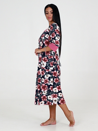 Женский халат ДАМСКИЙ ХК-245 / Шиповник