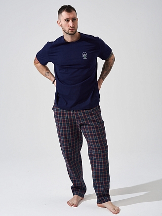 Мужская пижама "Авангард" 2390-К/Ф / Чернильный