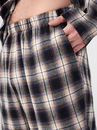 Мужская пижама "Добрый вечер" 2162-Ф / Темно-синий