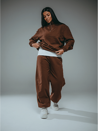 Женские брюки Габриэль / Коричневый