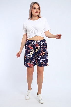 Шорты женские Цветник / Папоротник