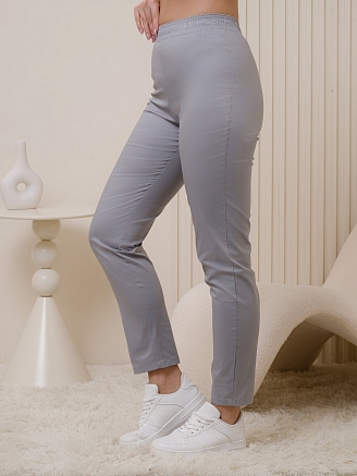 Брюки медицинские женские однотонные М-305-39 Элит-145 / Стрейч