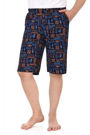 Мужские шорты М-412 / коричневый