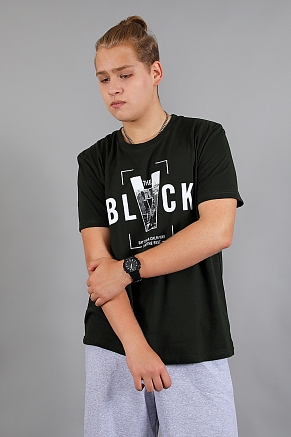 Мужская футболка 88148 / хаки