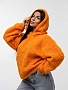 Женская толстовка мод.1770/6 (оверсайз) / Оранжевый