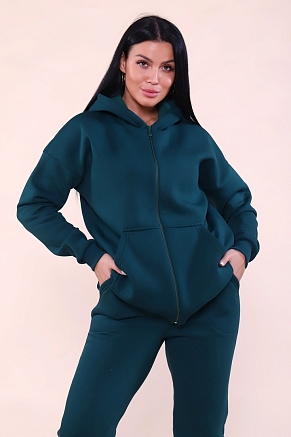 Женский костюм ZIP 688 / Изумруд