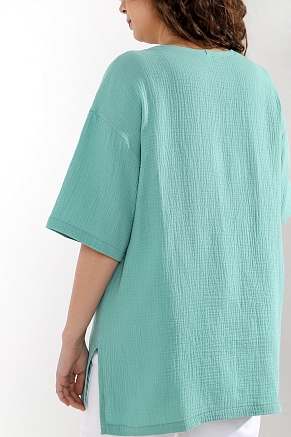 Женская блузка Виола-1 БЛ-023 / зелёный