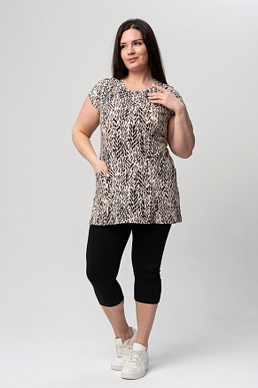 Женский костюм 21620 / коричневый