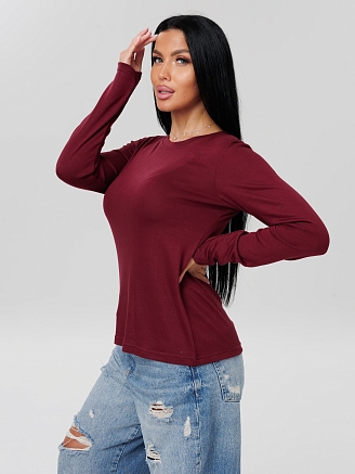 Женская кофта К-02(ПВ) / Бордовый