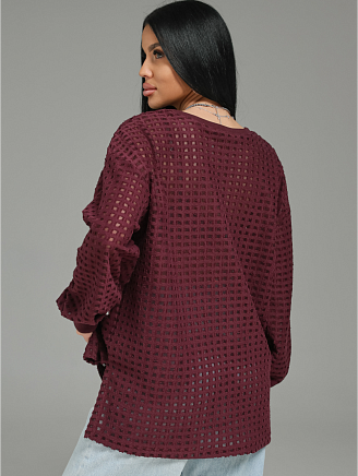 Женский свитшот Фрэнсис / Бордо