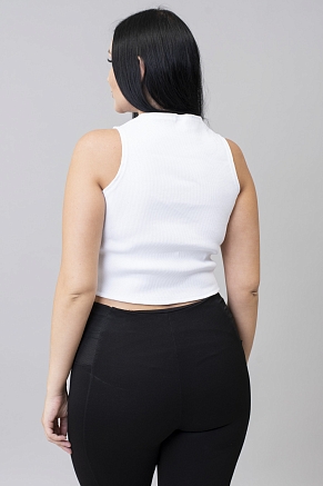 Женская майка М-424 / белый