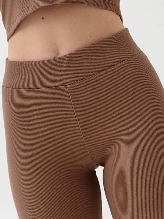 Женские велосипедки "Кашкорсе" 2161-Каш / Коричневый