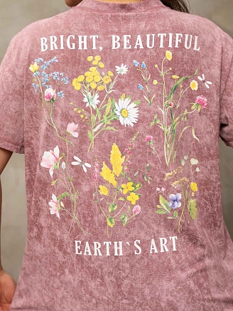 Женская футболка мод.2156 / Пудровый