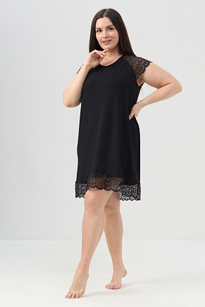 Женская сорочка 85401 / черный