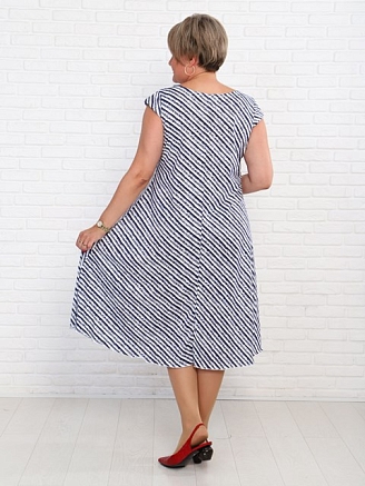 Женское платье П-8 / Диагональ-3